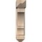 Ekena Millwork Balboa Arts and Crafts Smooth Bracket w/ Offset Brace, Douglas Fir, 7 1/2"W x 26"D x 34"H BKT0806X26X34BOA03SDF - alternate 4